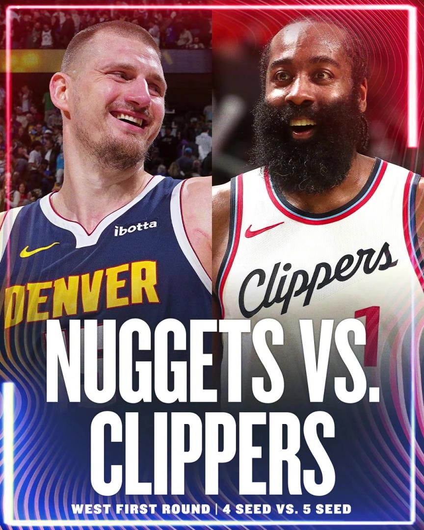 帶隊(duì)的神！哈登率快船鎖定西部第5，生涯從未缺席過(guò)季后賽！